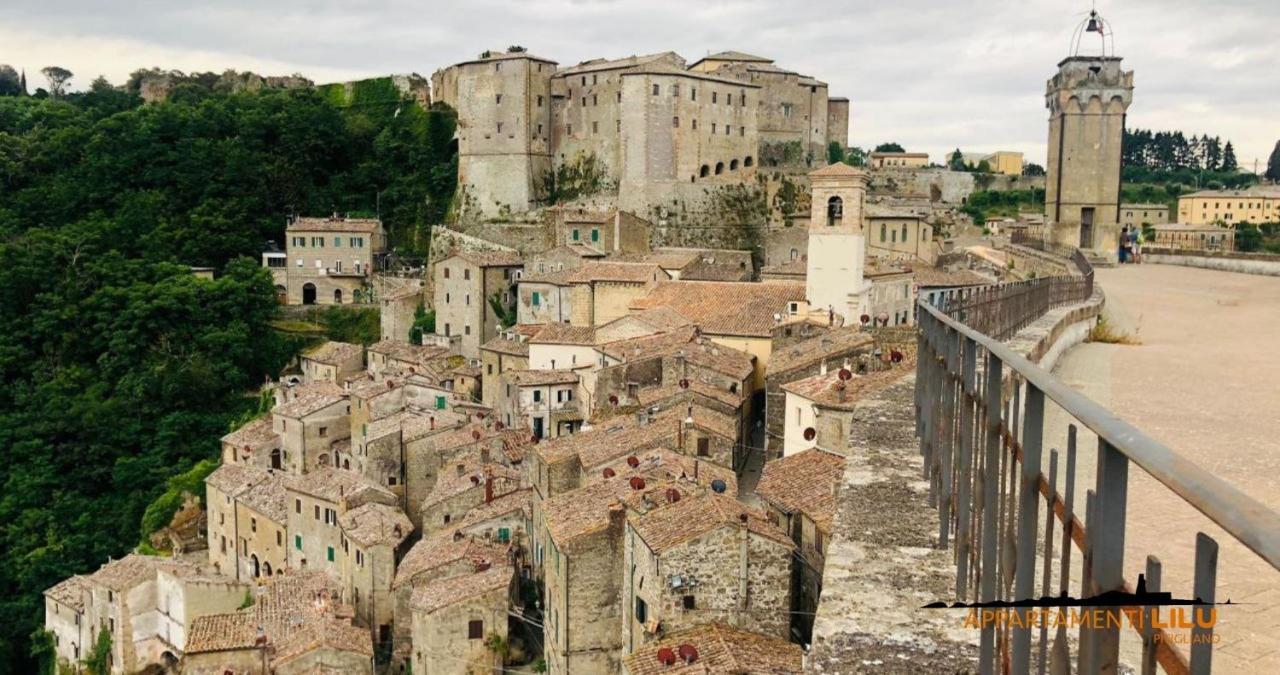 Appartamenti Liliana E Ludovica Pitigliano Exterior foto